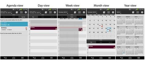 Lg Calendar App